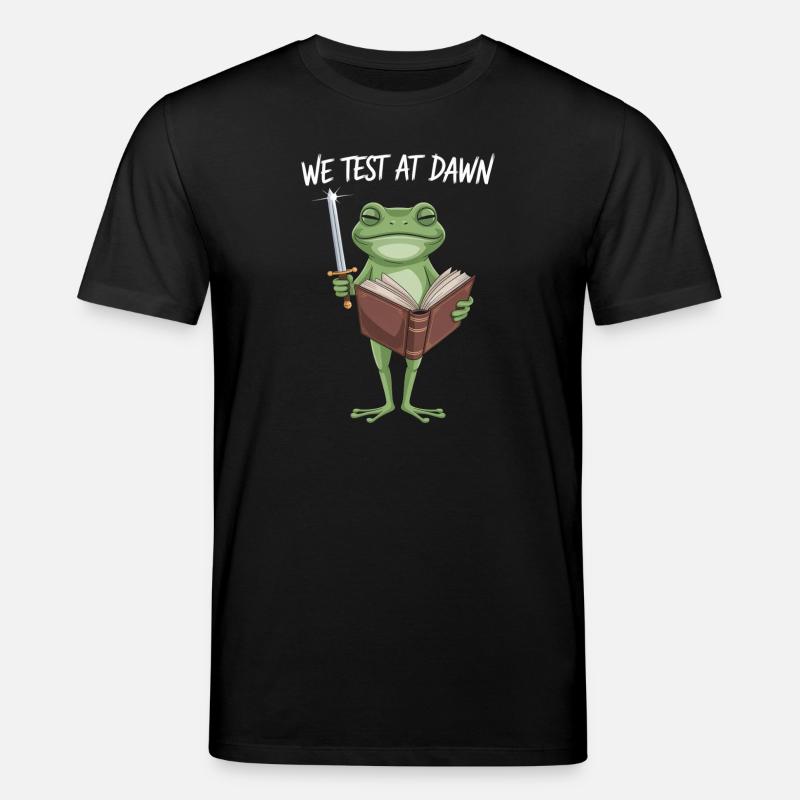 Nous testons chez Dawn Frog Wizard - T-shirt bio CREATOR Stanley/Stella Unisexe - noir