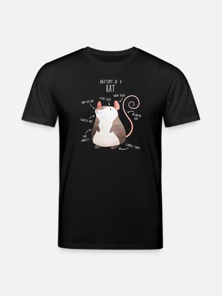 Golden Retriever Hundeanatomie - Stanley/Stella Unisex Bio-T-Shirt CREATOR - Schwarz