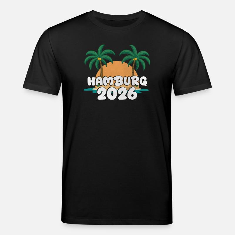 Hambourg 2026 - T-shirt bio CREATOR Stanley/Stella Unisexe - noir