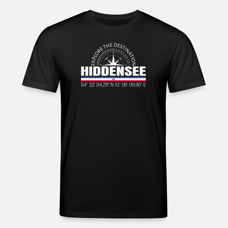 Hiddensee - Stanley/Stella Unisex Bio-T-Shirt CREATOR  - Schwarz