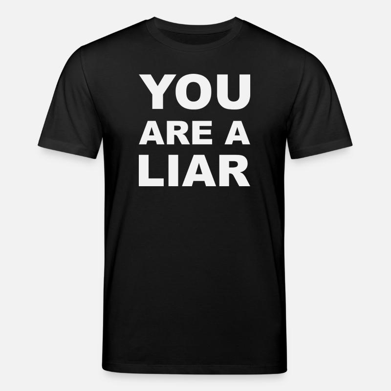 Lügner Lugner White - Stanley/Stella Unisex Bio-T-Shirt CREATOR  - Schwarz