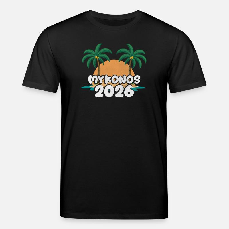Mykonos 2026 - Stanley/Stella CREATOR Unisex Organic T-Shirt - black