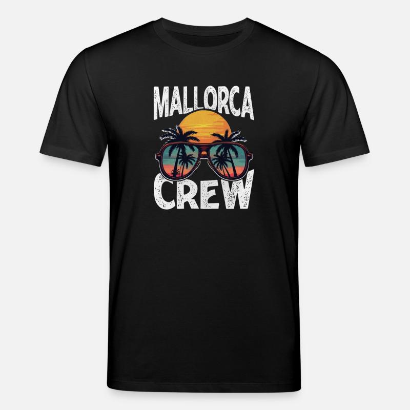 Équipage à Majorque - T-shirt bio CREATOR Stanley/Stella Unisexe - noir