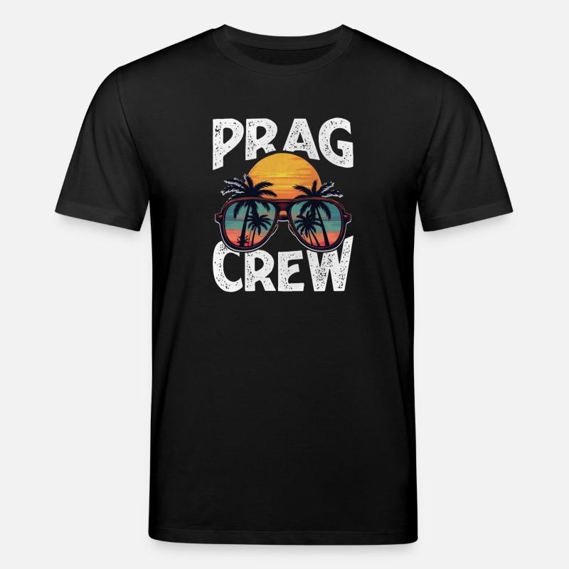 Prag Crew - Stanley/Stella Unisex Bio-T-Shirt CREATOR  - Schwarz