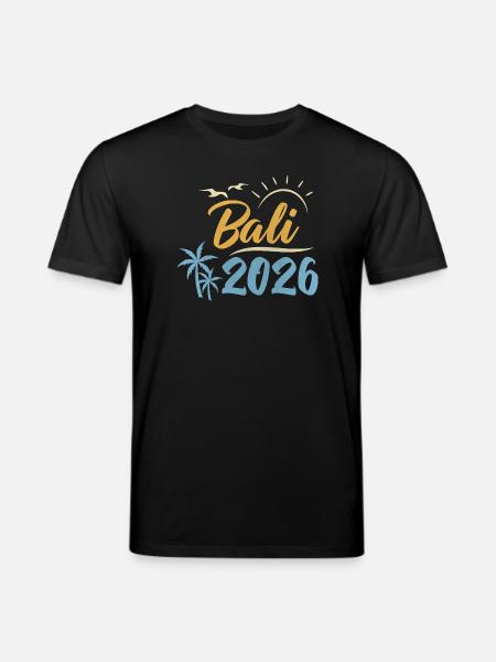 Bali 2026 - Stanley/Stella Unisex Bio-T-Shirt CREATOR  - Schwarz