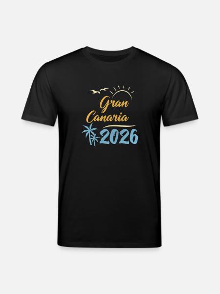 Gran Canaria 2026 - Stanley/Stella Unisex Bio-T-Shirt CREATOR - Schwarz