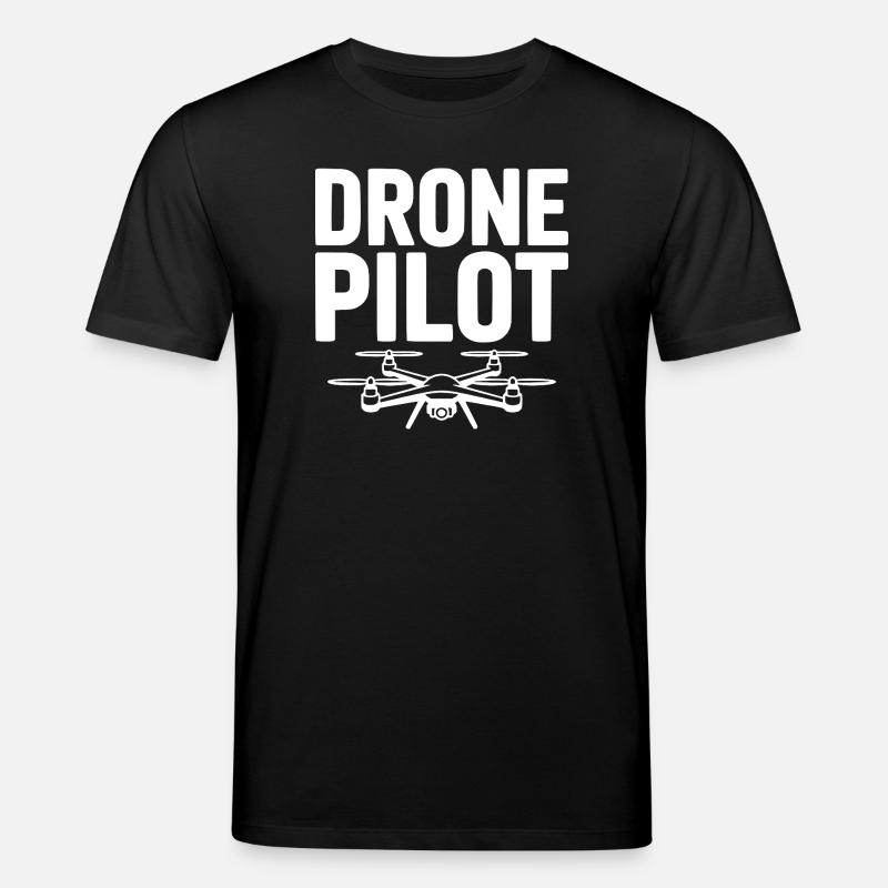 Drone Pilot - Stanley/Stella CREATOR Unisex Organic T-Shirt - black