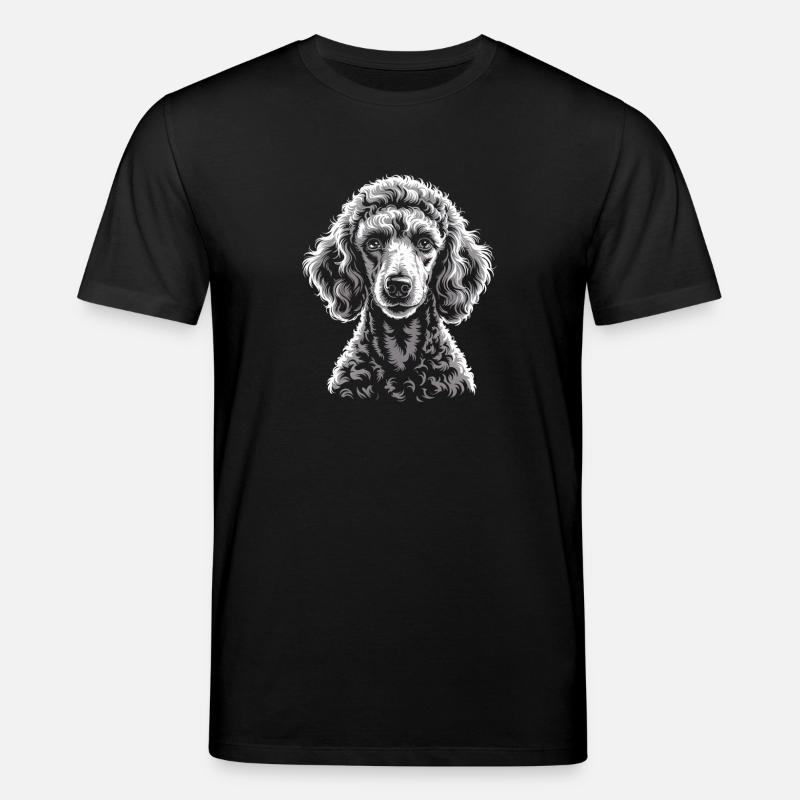 Pudel - Stanley/Stella Unisex Bio-T-Shirt CREATOR  - Schwarz