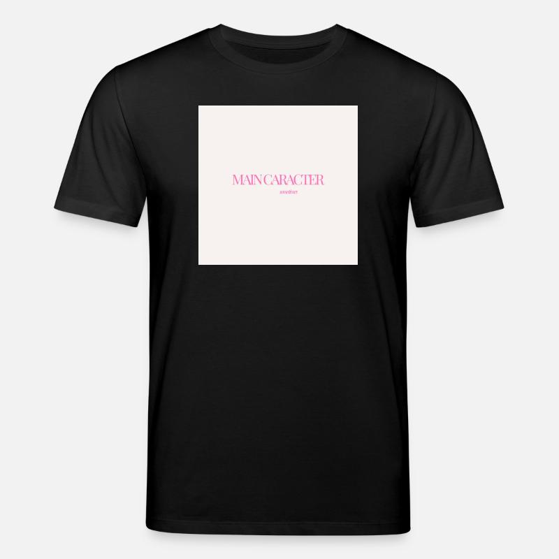 "CARACTER SOMETIMES" Graphic Tee Design - Stanley/Stella CREATOR Unisex Organic T-Shirt - black