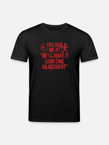 Lass es wie Unfall-True-Crime aussehen - Stanley/Stella Unisex Bio-T-Shirt CREATOR  - Schwarz