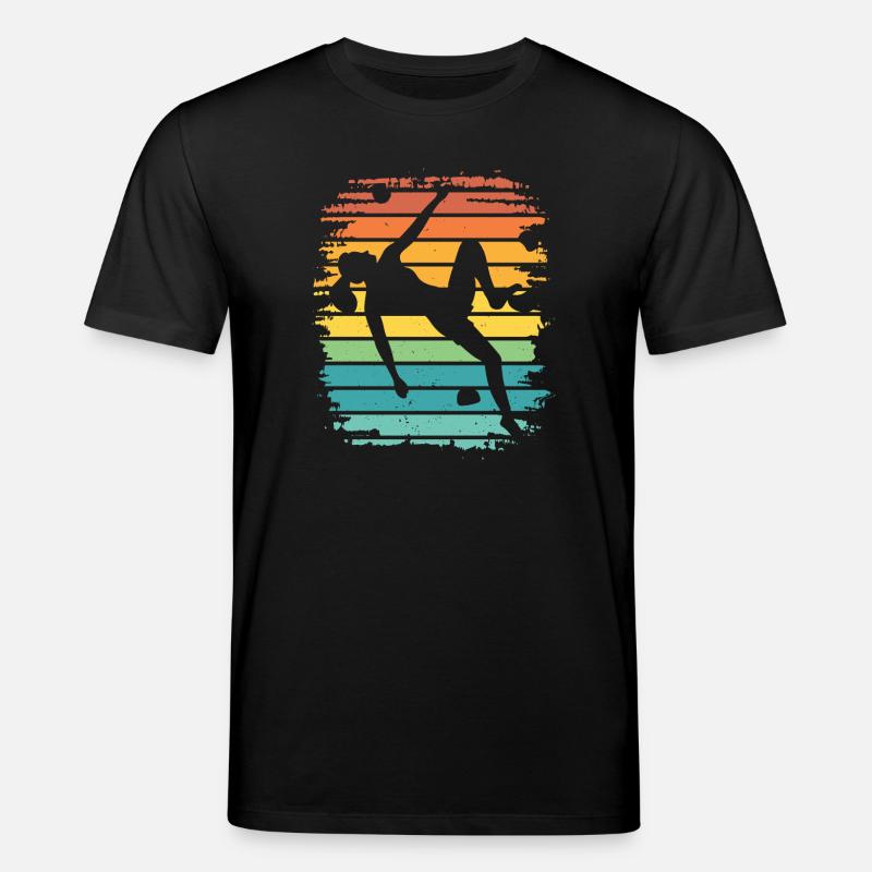 Boulderer Boulder Bouldering - Stanley/Stella CREATOR Unisex Organic T-Shirt - black