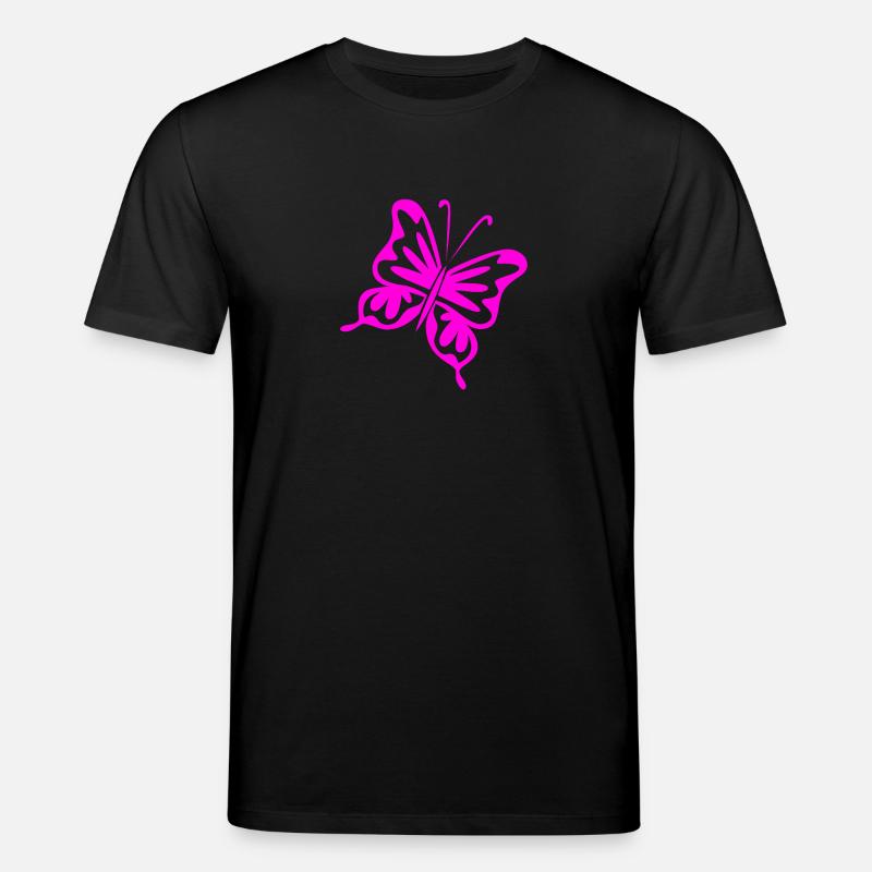 Schmetterling - Stanley/Stella Unisex Bio-T-Shirt CREATOR - Schwarz
