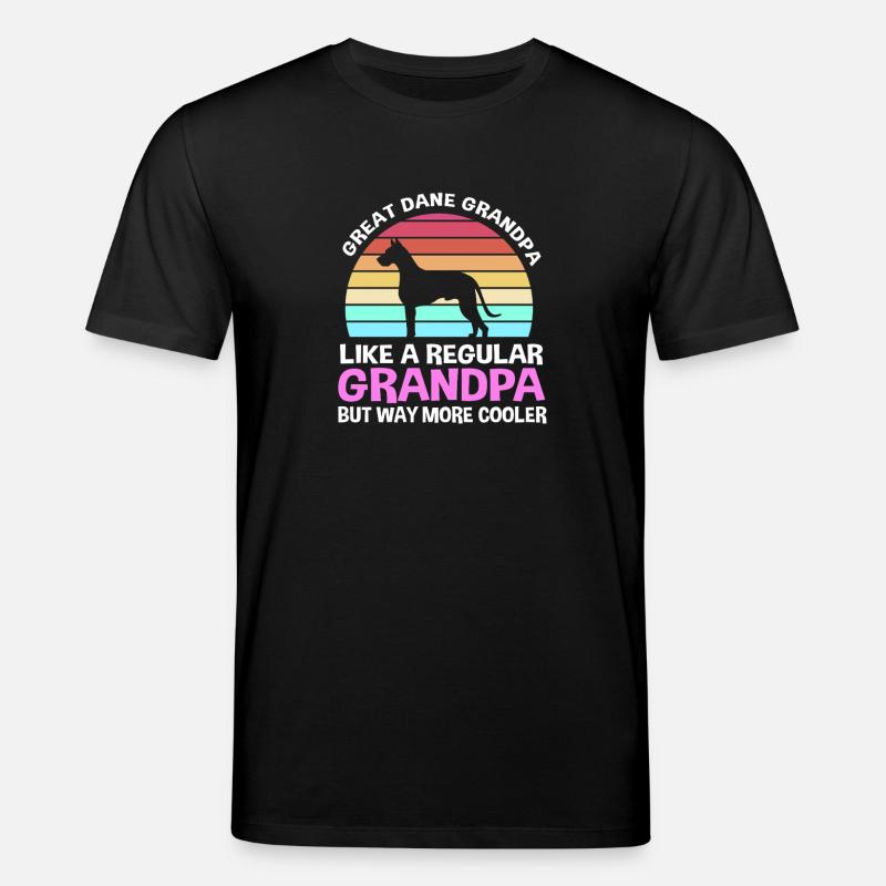 Great Dane - Stanley/Stella CREATOR Unisex Organic T-Shirt - black