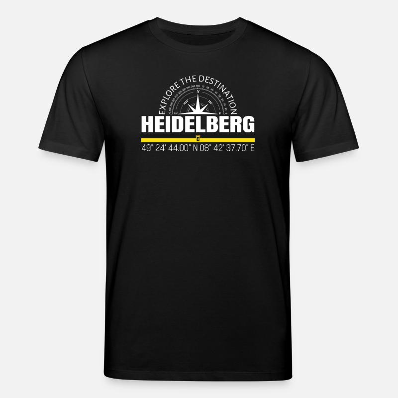 Heidelberg - Stanley/Stella Unisex Bio-T-Shirt CREATOR  - Schwarz