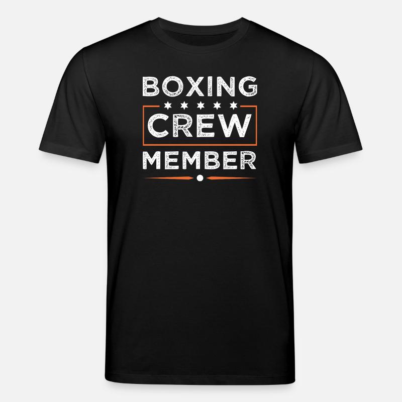 Boxing Crew - Stanley/Stella Unisex Bio-T-Shirt CREATOR  - Schwarz