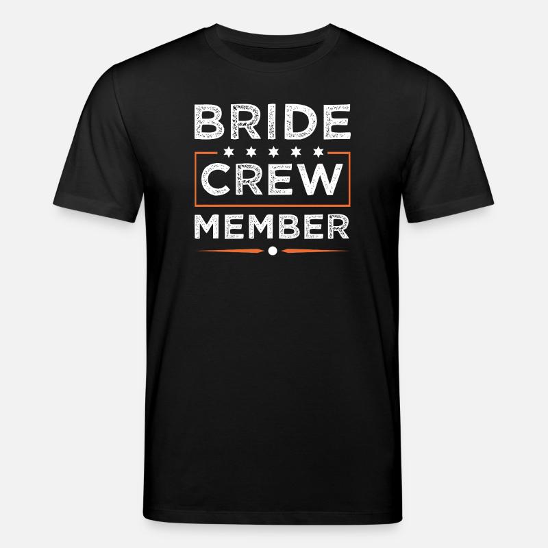 Bride Crew - Stanley/Stella CREATOR Unisex Organic T-Shirt - black