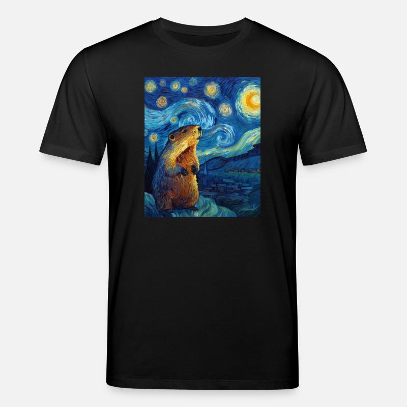 Marmotte - T-shirt bio CREATOR Stanley/Stella Unisexe - noir