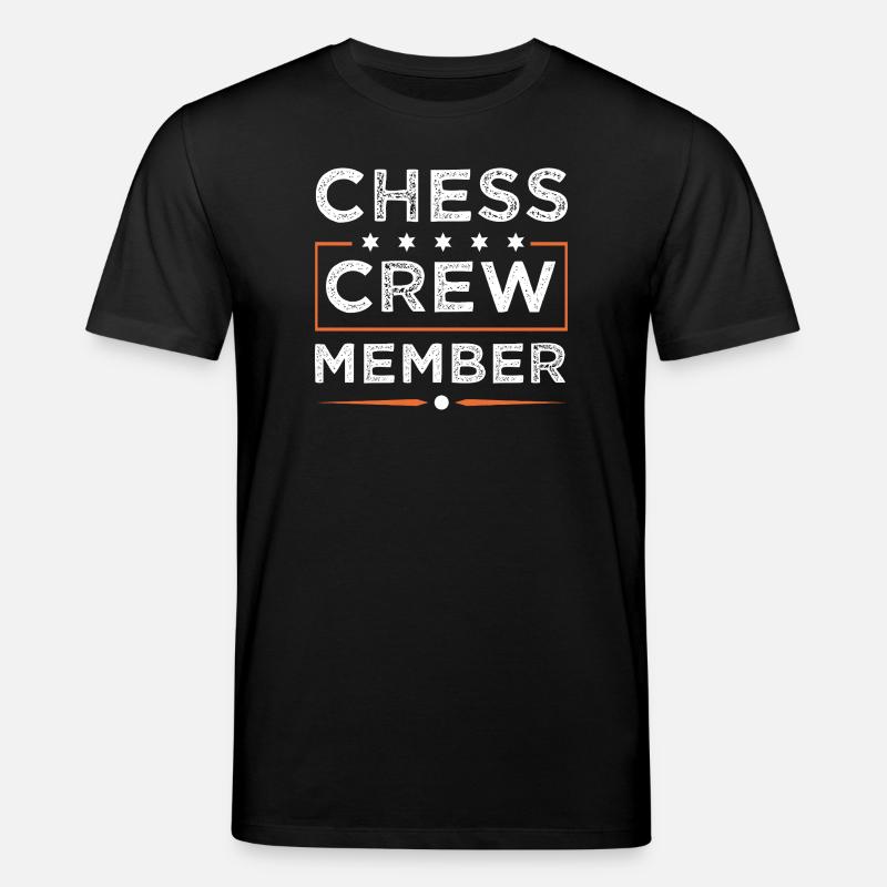 Chess Crew - Stanley/Stella CREATOR Unisex Organic T-Shirt - black