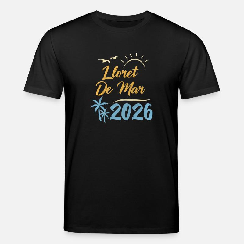 Lloret De Mar 2026 - Stanley/Stella Unisex Bio-T-Shirt CREATOR  - Schwarz
