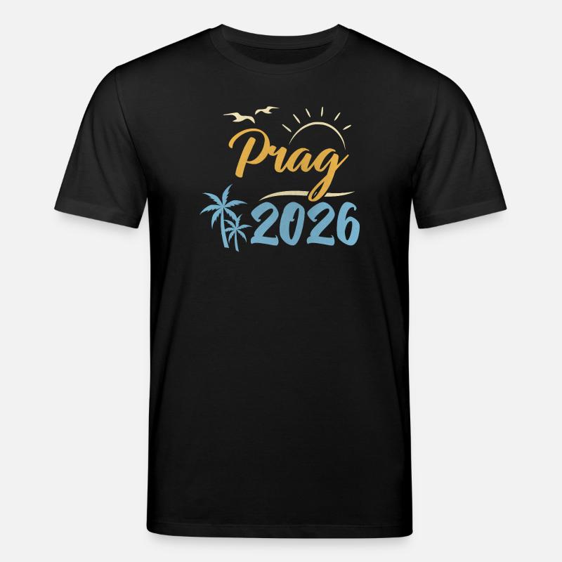 Prague 2026 - T-shirt bio CREATOR Stanley/Stella Unisexe - noir