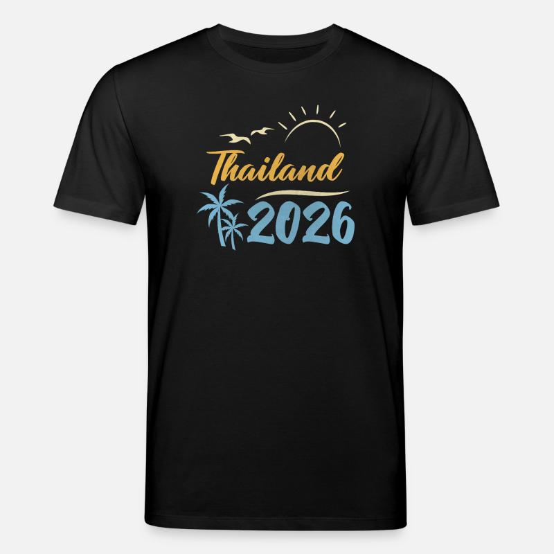 Thaïlande 2026 - T-shirt bio CREATOR Stanley/Stella Unisexe - noir