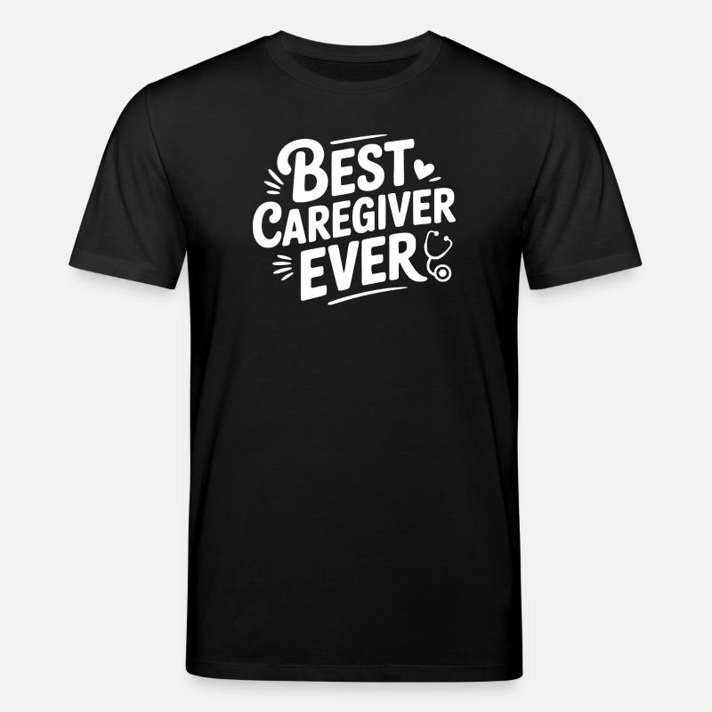 Meilleur aidant de tous les temps - T-shirt bio CREATOR Stanley/Stella Unisexe - noir