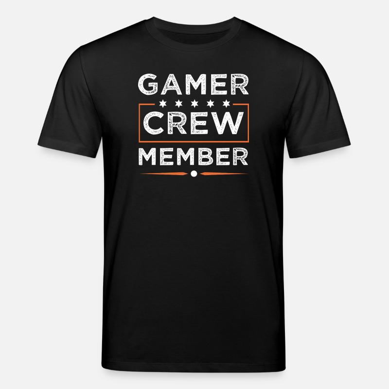 Gamer Crew - Stanley/Stella Unisex Bio-T-Shirt CREATOR  - Schwarz
