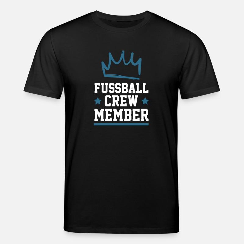 Fussball Crew - Stanley/Stella Unisex Bio-T-Shirt CREATOR  - Schwarz