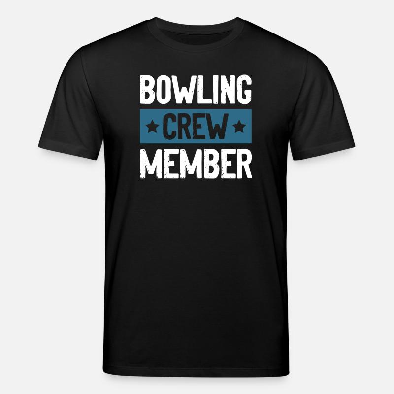 Bowling Crew - Stanley/Stella CREATOR Unisex Organic T-Shirt - black