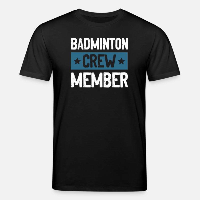 Badminton Crew - Stanley/Stella Unisex Bio-T-Shirt CREATOR  - Schwarz