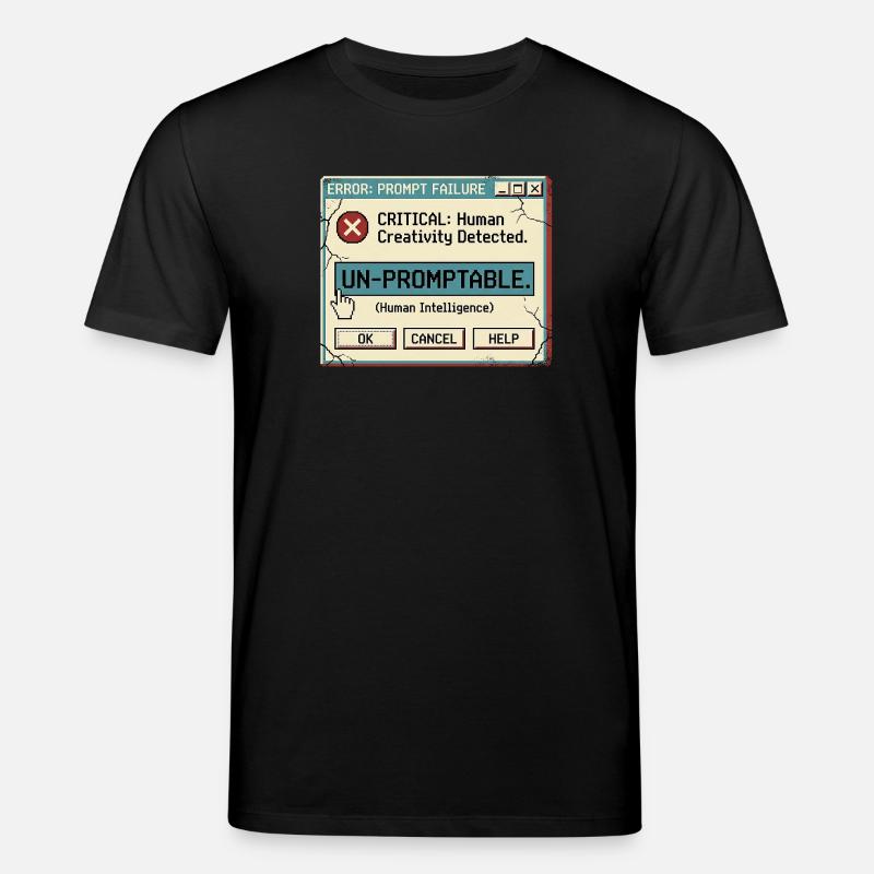 Unpromptable - Stanley/Stella Unisex Bio-T-Shirt CREATOR - Schwarz