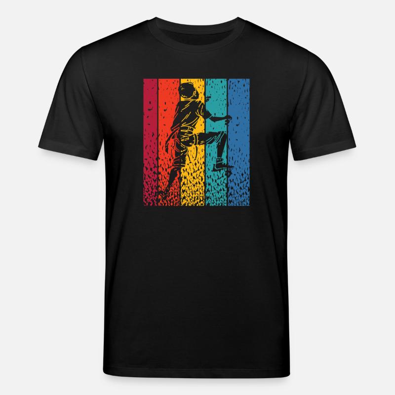Boulderer Boulder Bouldern - Stanley/Stella Unisex Bio-T-Shirt CREATOR  - Schwarz