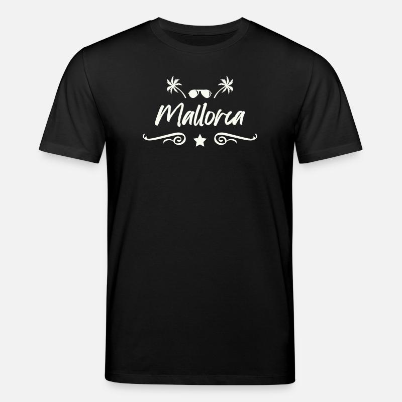 Mallora Palm Beach Logo - Stanley/Stella CREATOR Unisex Organic T-Shirt - black