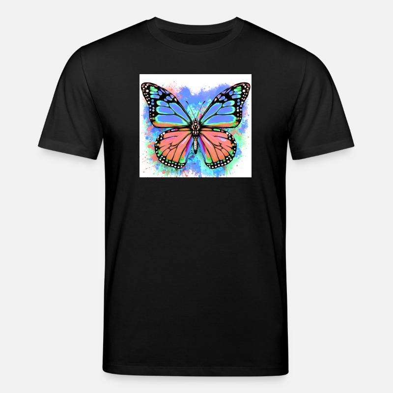 papillon - T-shirt bio CREATOR Stanley/Stella Unisexe - noir