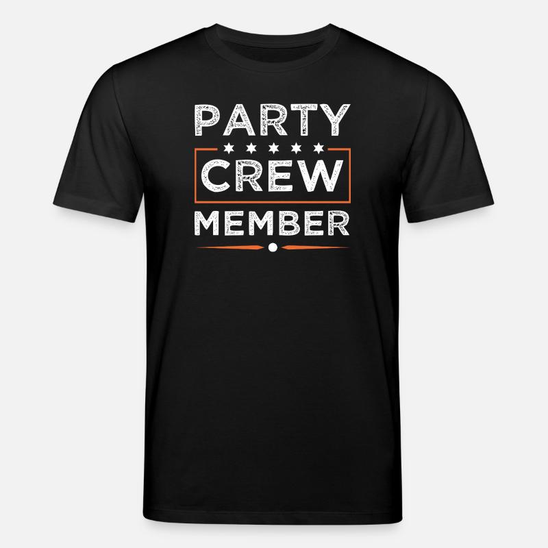 Party Crew - Stanley/Stella Unisex Bio-T-Shirt CREATOR  - Schwarz