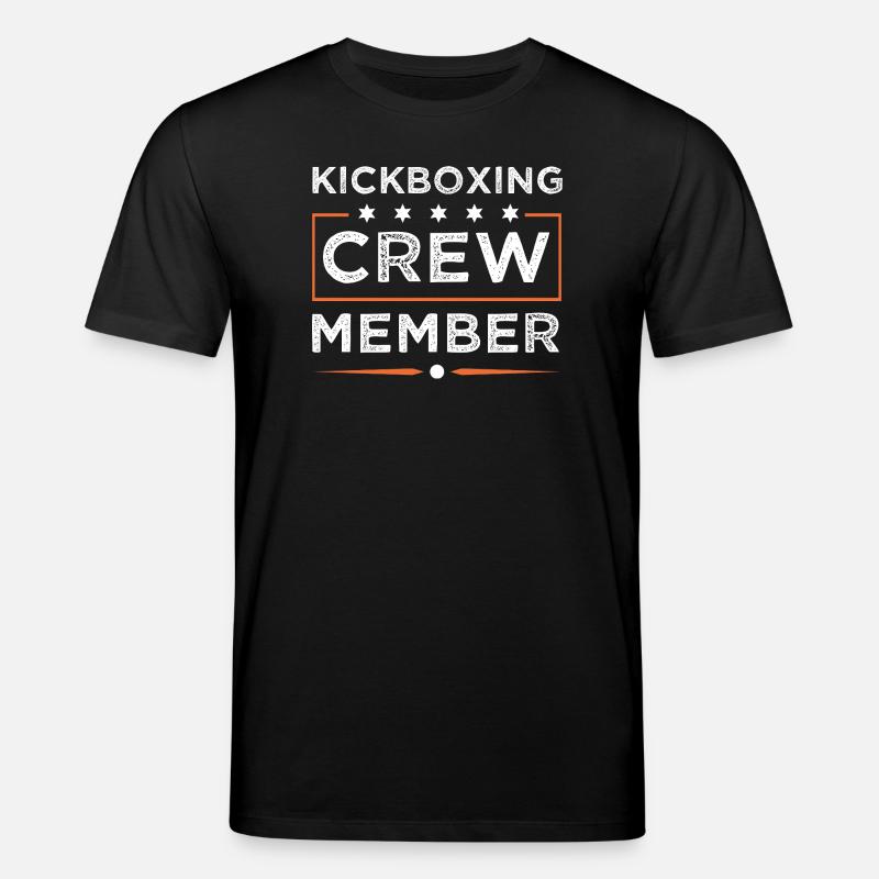 Équipe de kickboxing - T-shirt bio CREATOR Stanley/Stella Unisexe - noir