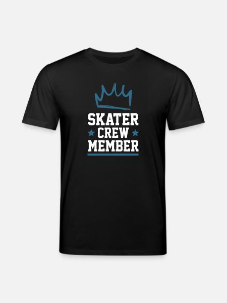 Skater Crew - Stanley/Stella Unisex Bio-T-Shirt CREATOR  - Schwarz