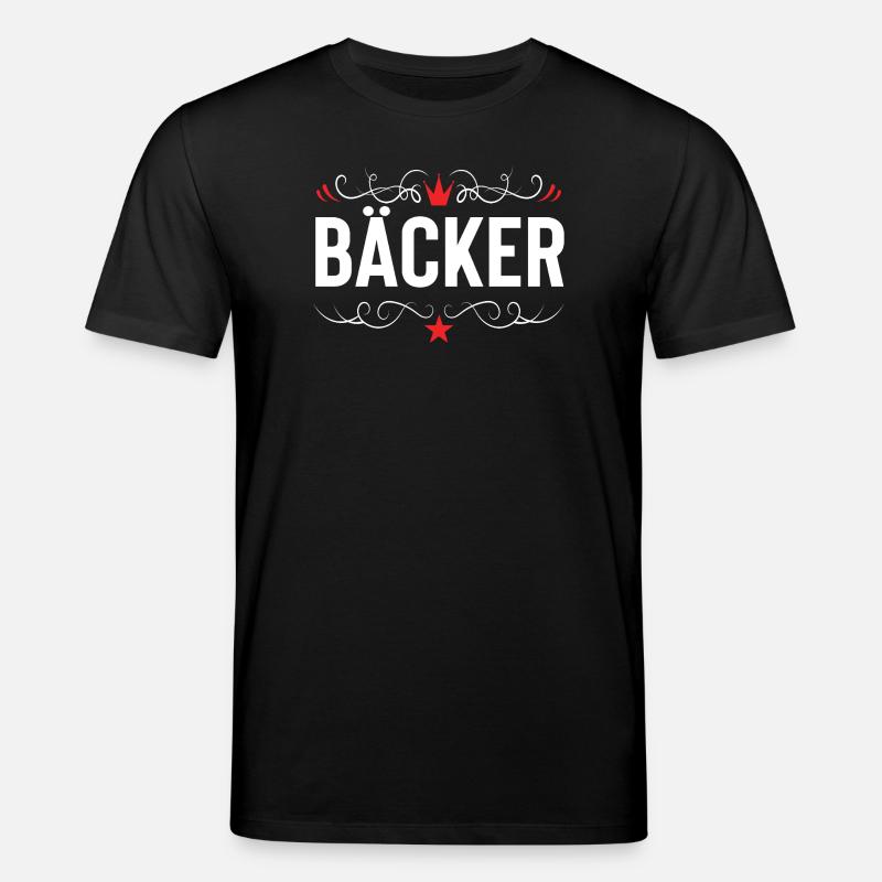 Baker Profession - Stanley/Stella CREATOR Unisex Organic T-Shirt - black