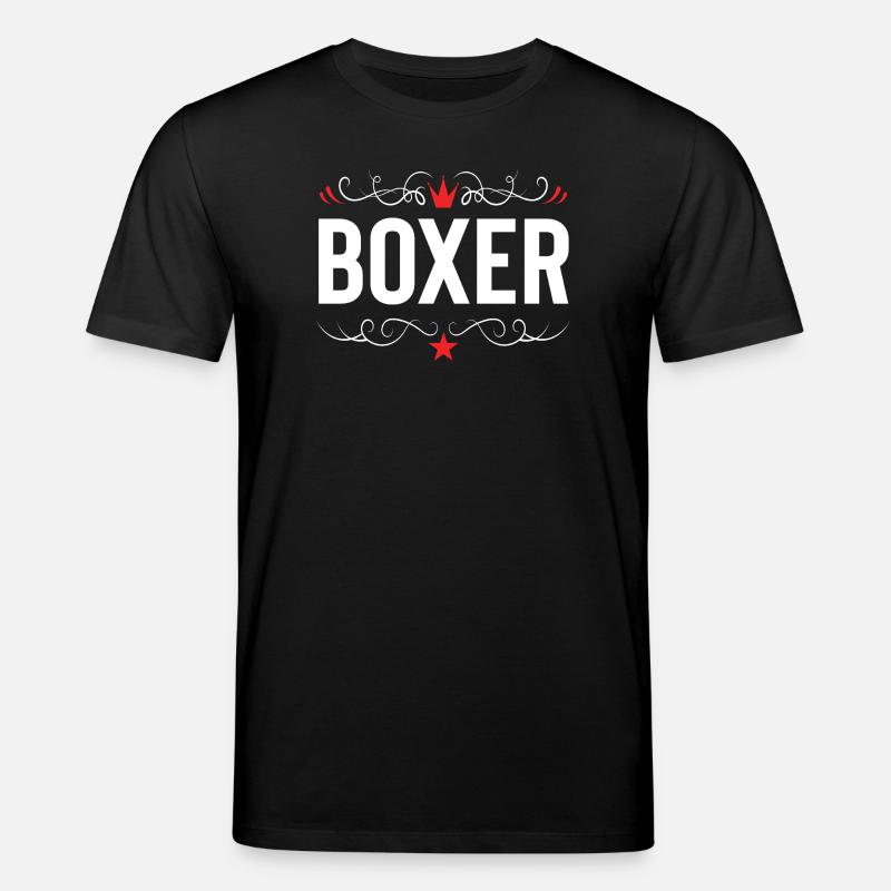 Boxer Boxen Sport - Stanley/Stella Unisex Bio-T-Shirt CREATOR  - Schwarz