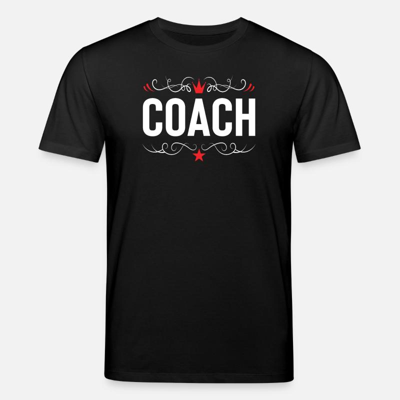 Coach Trainer - Stanley/Stella Unisex Bio-T-Shirt CREATOR - Schwarz