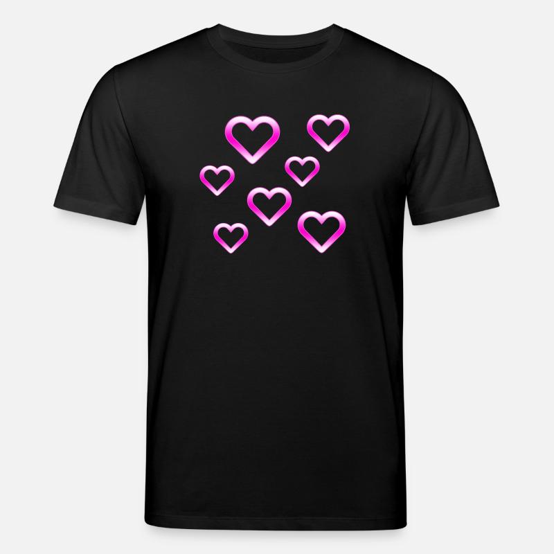Herzen - Stanley/Stella Unisex Bio-T-Shirt CREATOR - Schwarz