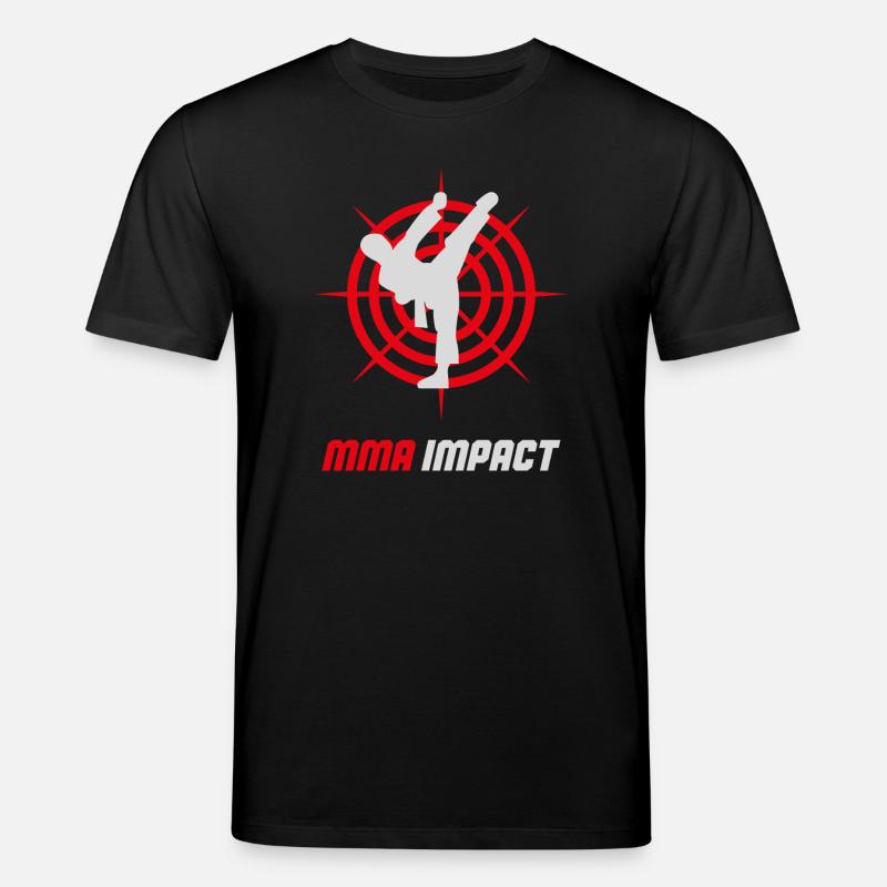 Emblème d’impact de combat MMA - T-shirt bio CREATOR Stanley/Stella Unisexe - noir