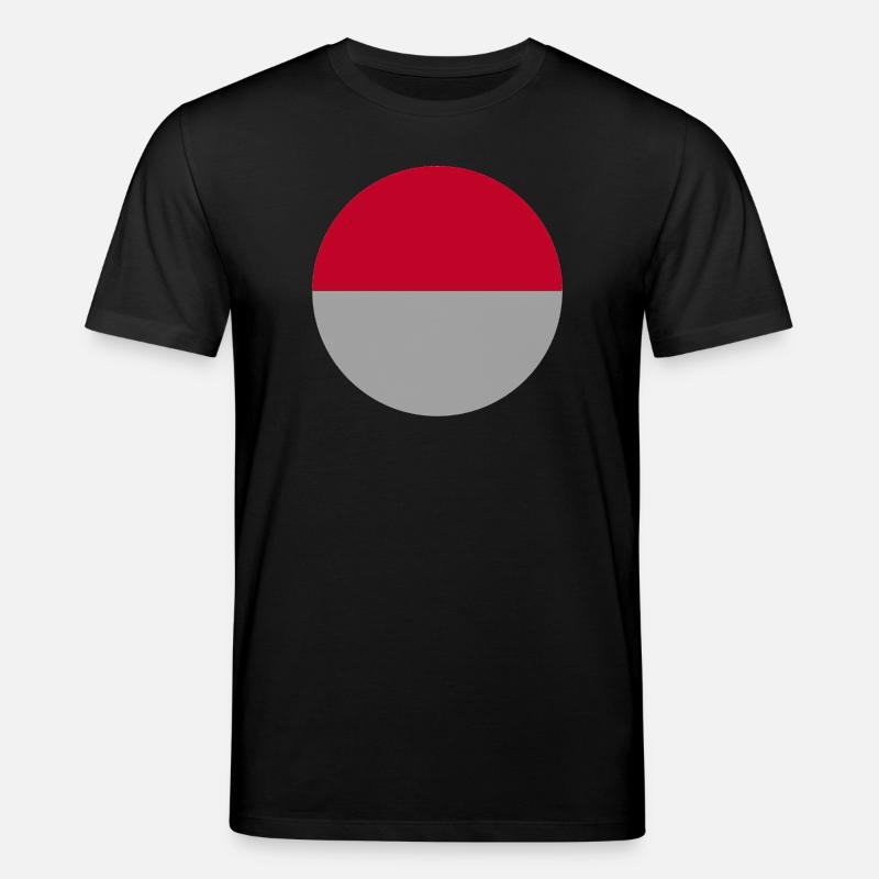 Drapeau indonésien - T-shirt bio CREATOR Stanley/Stella Unisexe - noir