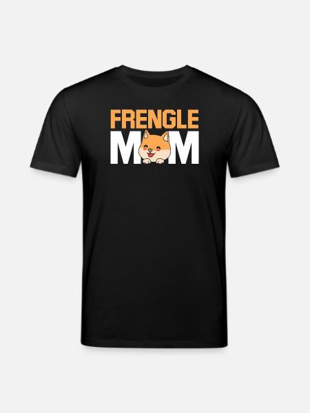 Frengle Dog - Stanley/Stella CREATOR Unisex Organic T-Shirt - black