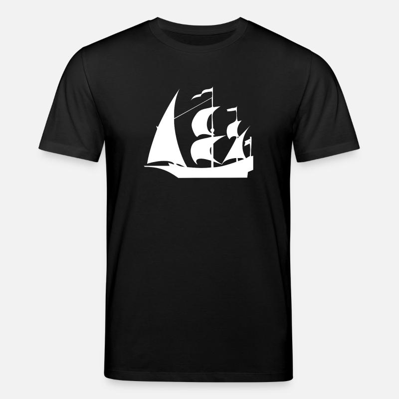 Segeln - Stanley/Stella Unisex Bio-T-Shirt CREATOR  - Schwarz
