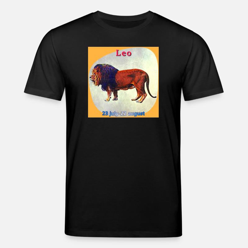 Löwe - Stanley/Stella Unisex Bio-T-Shirt CREATOR - Schwarz