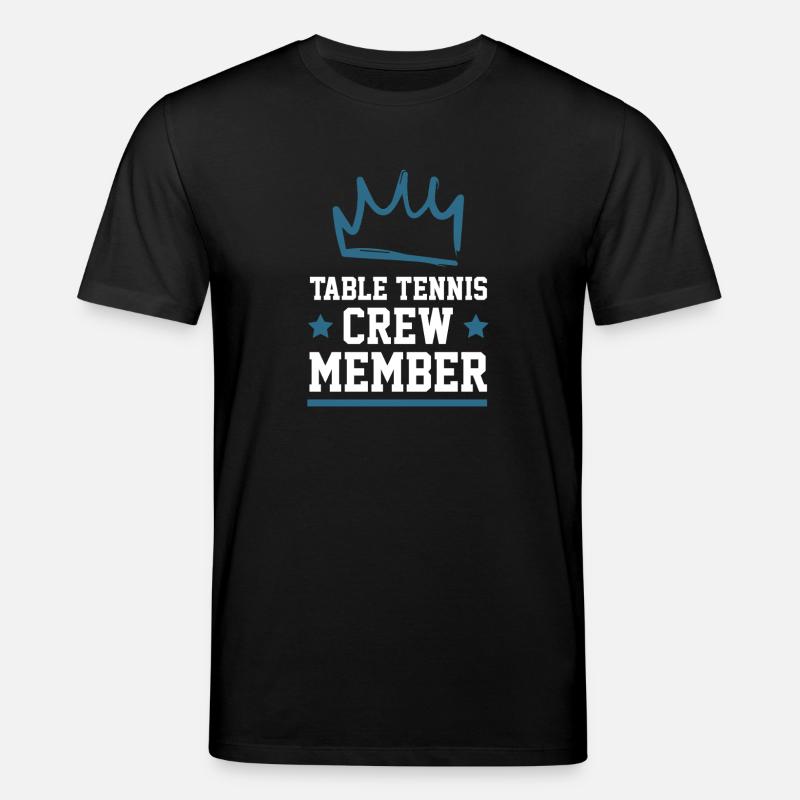 Table Tennis Crew - Stanley/Stella Unisex Bio-T-Shirt CREATOR - Schwarz