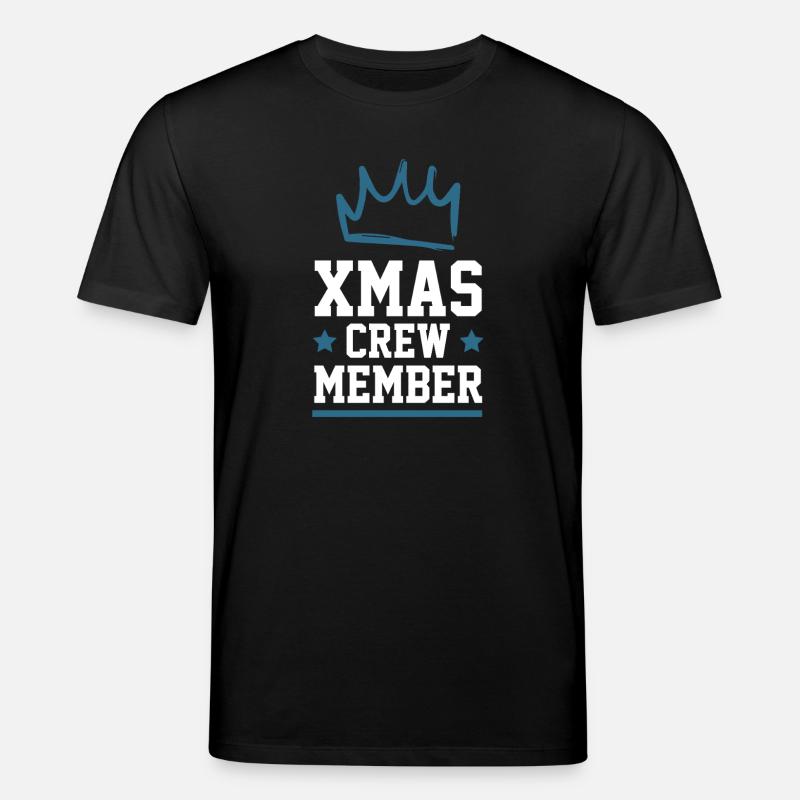 Xmas Crew - Stanley/Stella Unisex Bio-T-Shirt CREATOR - Schwarz