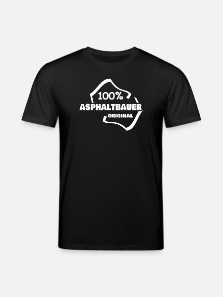 Arbeit Asphaltbauer - Stanley/Stella Unisex Bio-T-Shirt CREATOR - Schwarz
