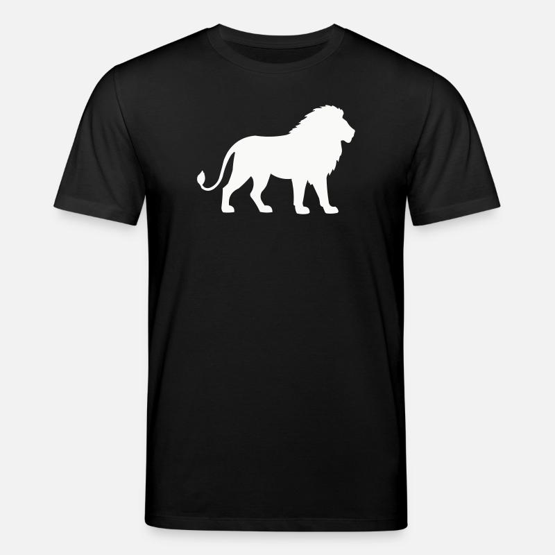 löwe - Stanley/Stella Unisex Bio-T-Shirt CREATOR  - Schwarz